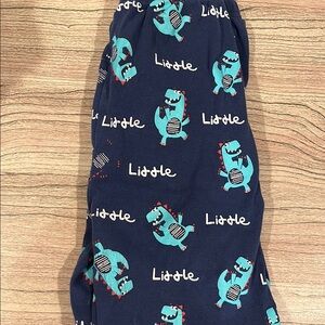 Little Blue Dinosaur Pajama Pants